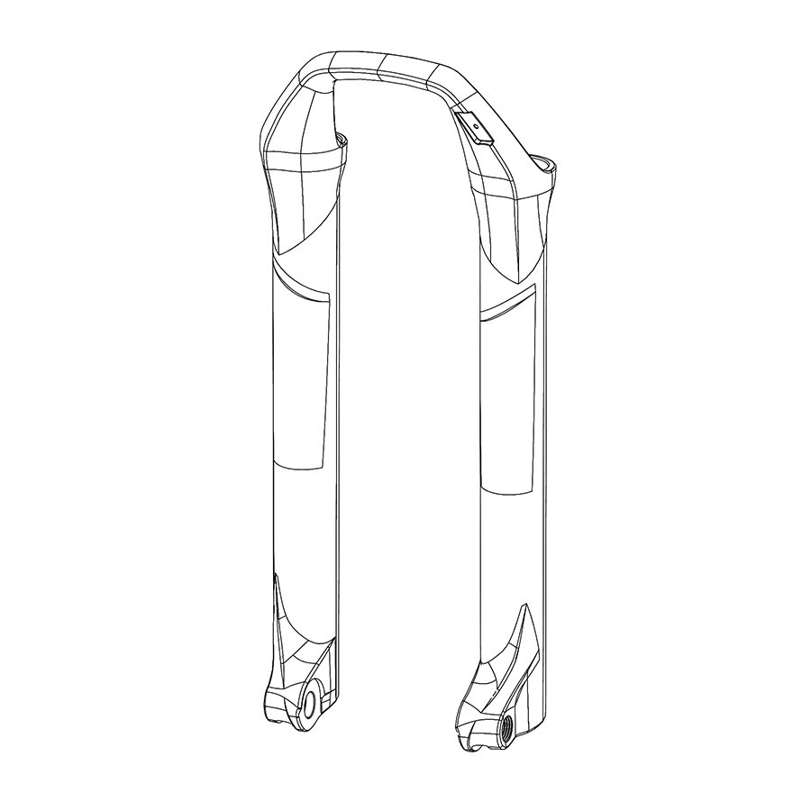 Lower Leg - SID ULT 110-120, made by RockShox - 11.4018.091.015 Lower Leg - SID ULT 110-120, made by RockShox - 11.4018.091.015