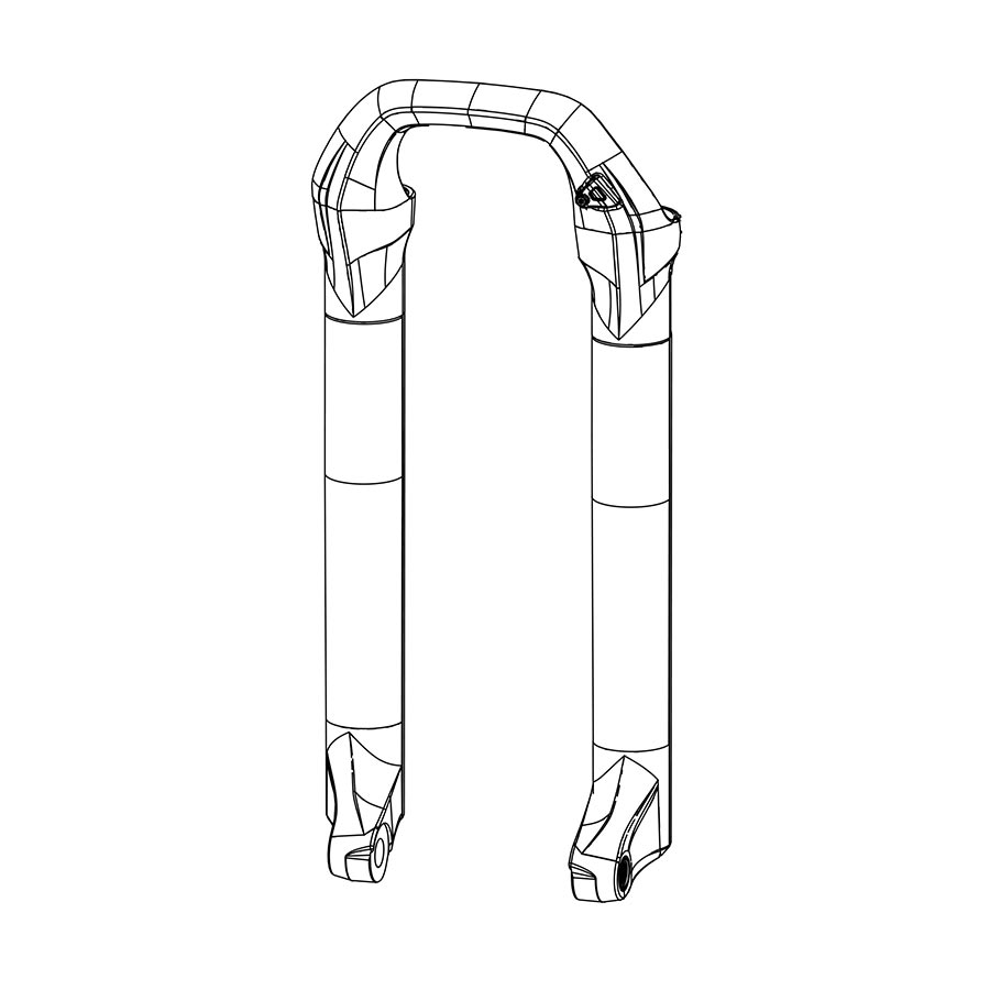 Lower Leg Pike/Yari 29+ DFBLK, made by RockShox - 11.4018.006.270 Lower Leg Pike/Yari 29+ DFBLK, made by RockShox - 11.4018.006.270