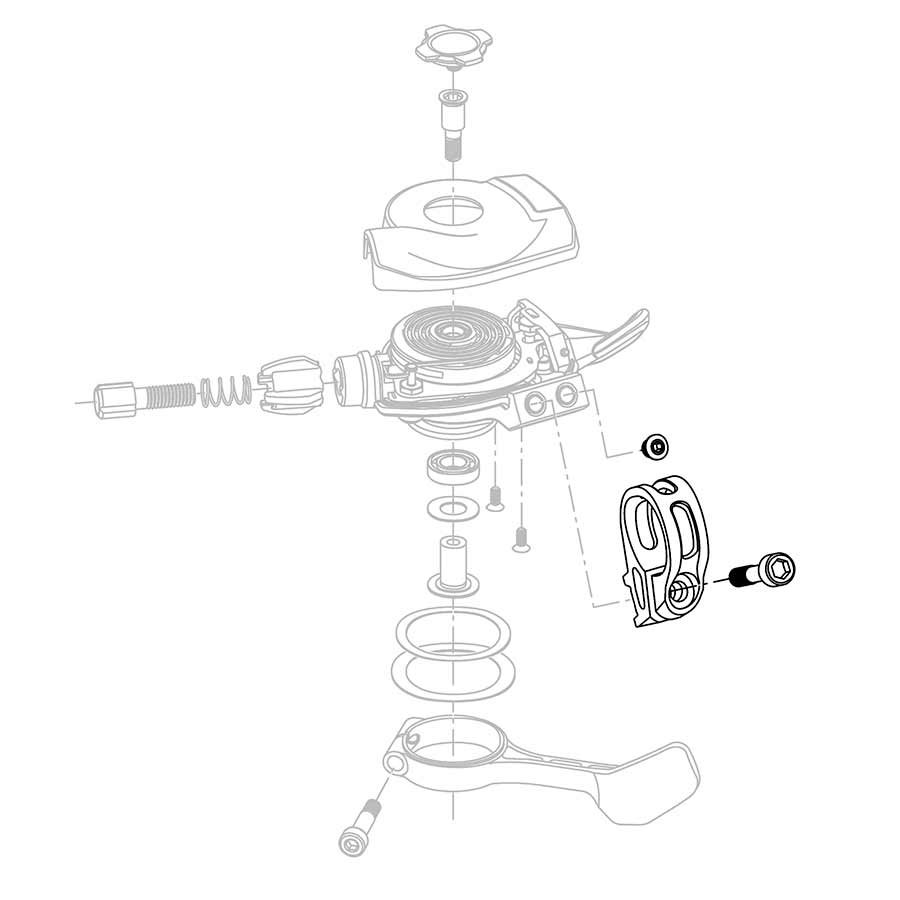 Trigger Clamp, made by SRAM - 11.7015.033.000 Trigger Clamp, made by SRAM - 11.7015.033.000
