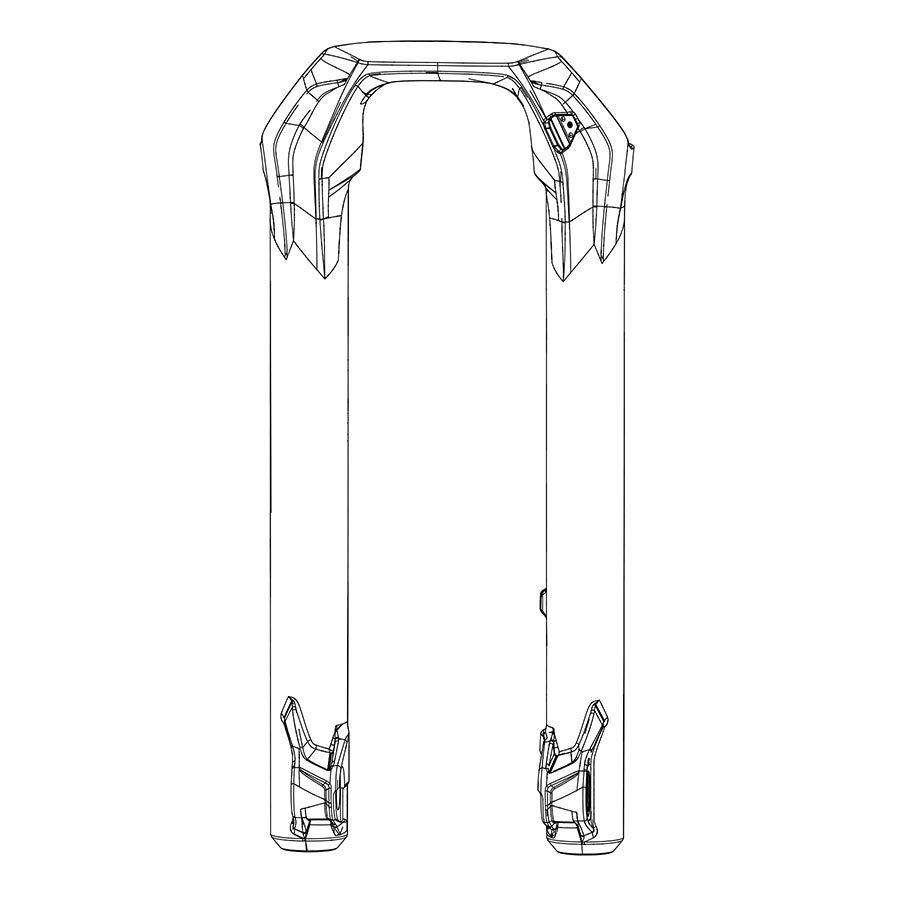 Lower Leg - BoXXer Ult GLB, made by RockShox - 11.4018.091.009 Lower Leg - BoXXer Ult GLB, made by RockShox - 11.4018.091.009