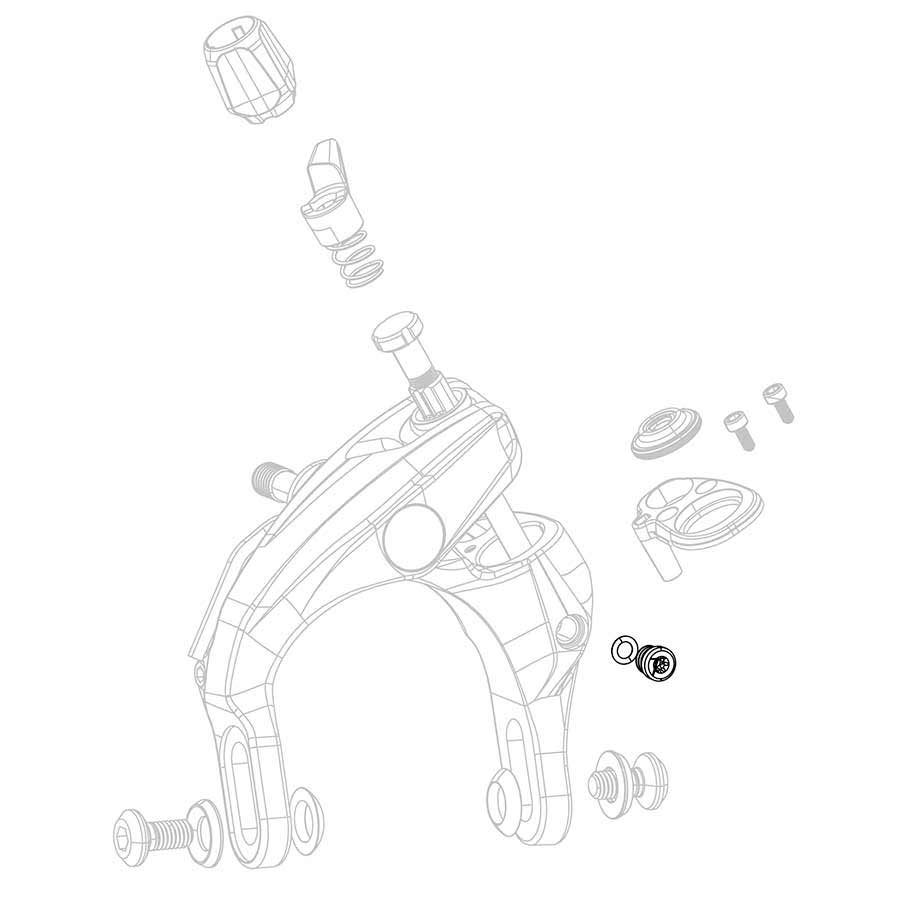 HRR Res Bleed Screw, made by SRAM - 11.5118.004.000 HRR Res Bleed Screw, made by SRAM - 11.5118.004.000