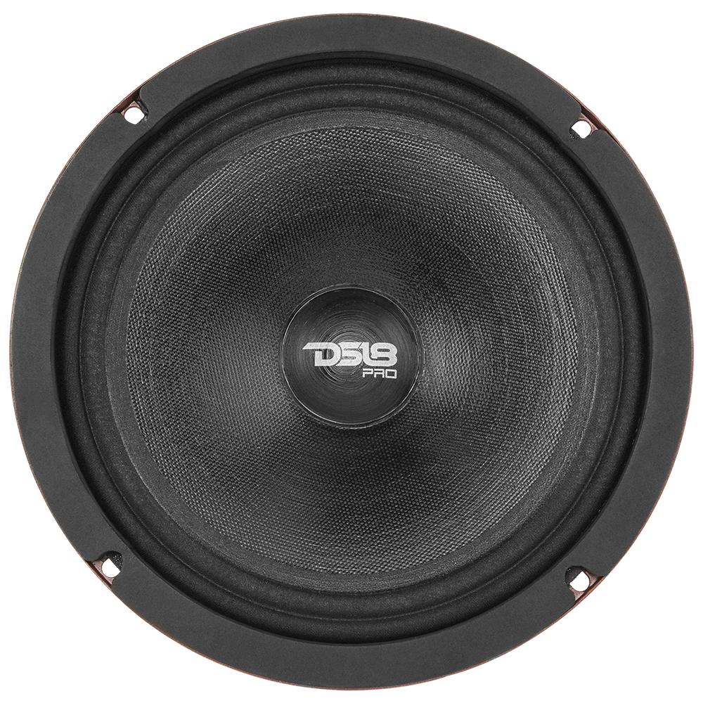 DS18 Slim 8" Motorcycle Midrange Speaker, made by DS18 - PRO-SM8.2 DS18 Slim 8" Motorcycle Midrange Speaker, made by DS18 - PRO-SM8.2