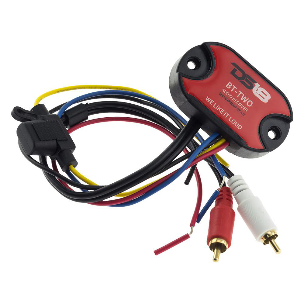 DS18 Bluetooth Audio Receiver Works w/Android & iPhone, made by DS18 - BT-TWO DS18 Bluetooth Audio Receiver Works w/Android & iPhone, made by DS18 - BT-TWO