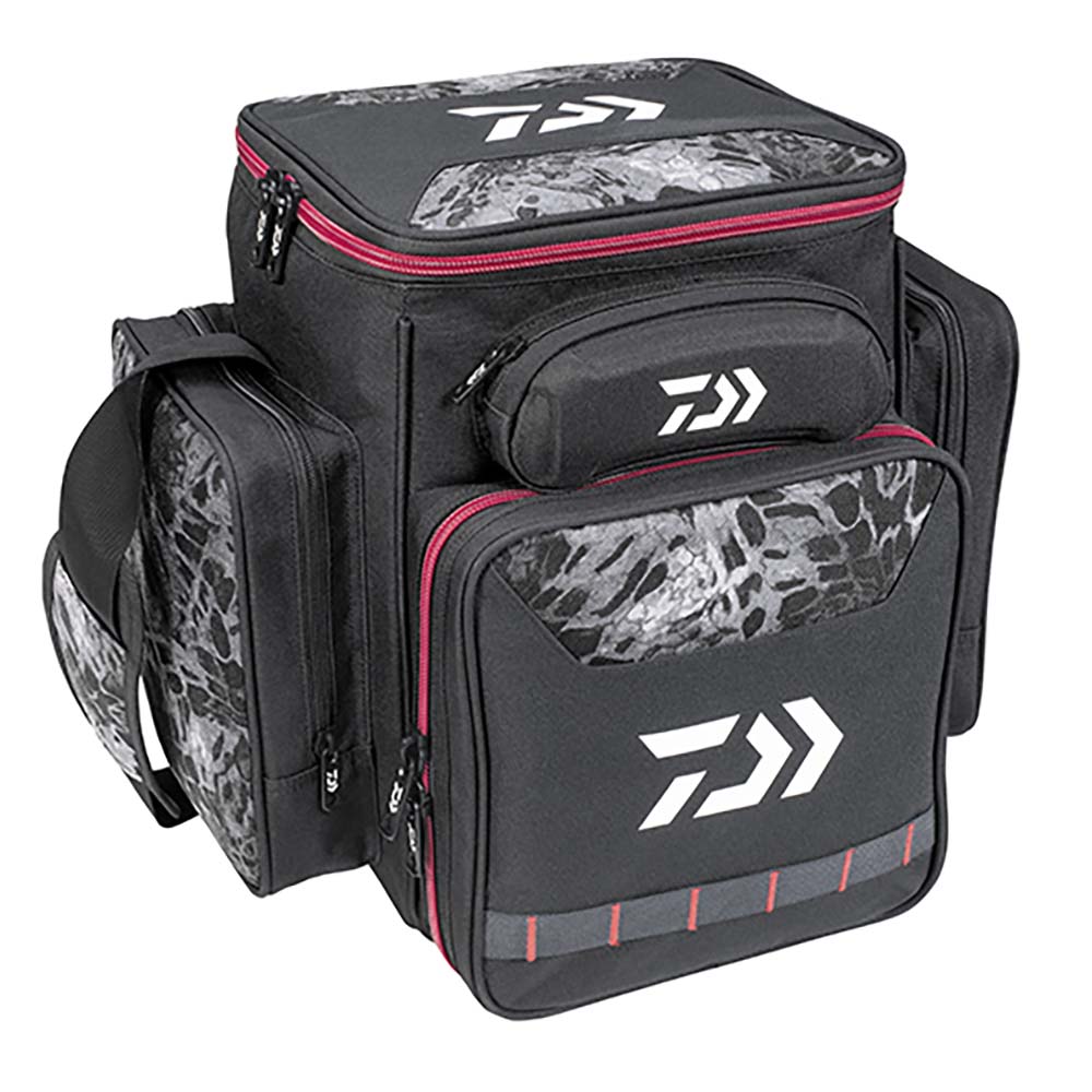 Daiwa D-Vec Tackle Pack - Large - 9" x 13" x 14" - Tactical Grey, made by Daiwa - DTTB-70-PRY Daiwa D-Vec Tackle Pack - Large - 9" x 13" x 14" - Tactical Grey, made by Daiwa - DTTB-70-PRY