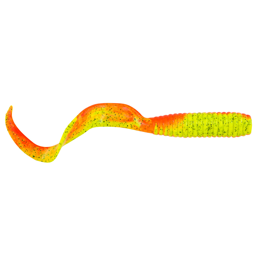 Berkley Gulp!® 6" Grub - Fire Tiger, made by Berkley - 1509698 Berkley Gulp!® 6" Grub - Fire Tiger, made by Berkley - 1509698