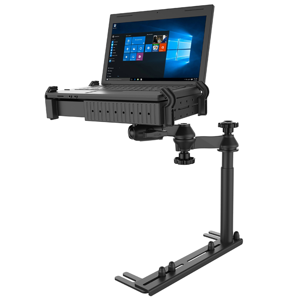 RAM Mount No-Drill™ Universal Laptop Mount, made by RAM Mounting Systems - RAM-VB-196-SW1 RAM Mount No-Drill™ Universal Laptop Mount, made by RAM Mounting Systems - RAM-VB-196-SW1