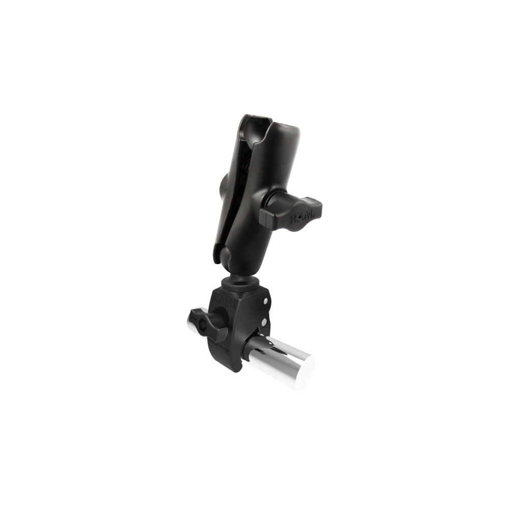RAM Mount Small Tough-Claw Base w/ 1" Diameter Double Socket Arm, made by RAM Mounting Systems - RAP-B-400-201U RAM Mount Small Tough-Claw Base w/ 1" Diameter Double Socket Arm, made by RAM Mounting Systems - RAP-B-400-201U