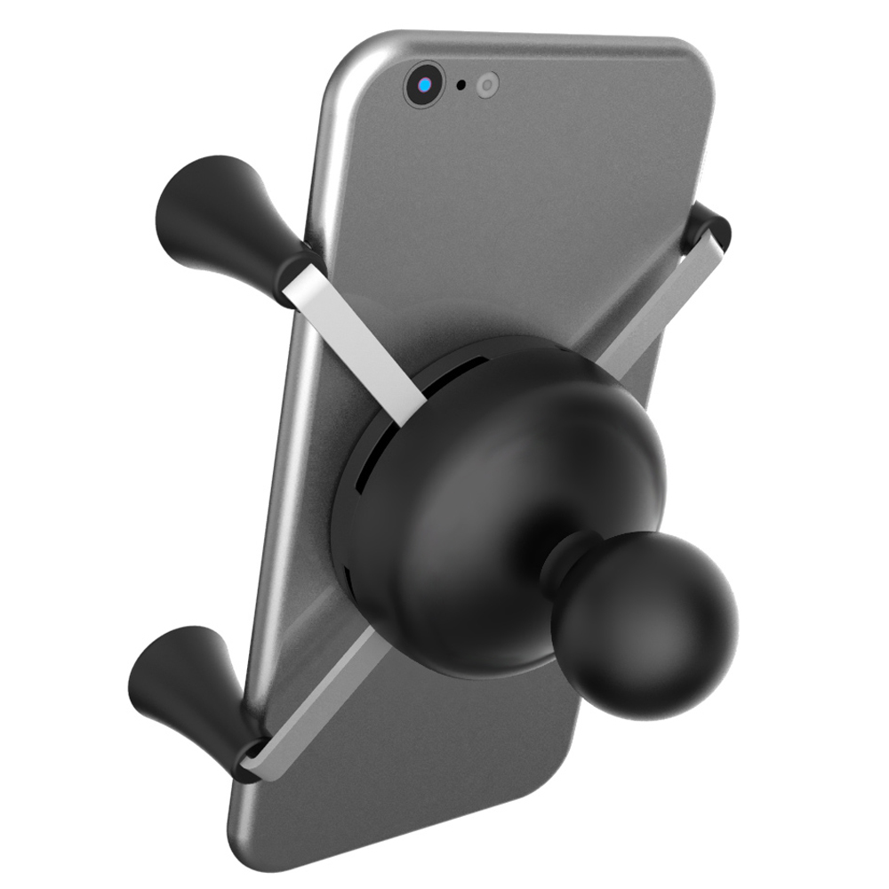 RAM Mount Universal X-Grip Cell Phone Holder w/1" Ball, made by RAM Mounting Systems - RAM-HOL-UN7BU RAM Mount Universal X-Grip Cell Phone Holder w/1" Ball, made by RAM Mounting Systems - RAM-HOL-UN7BU