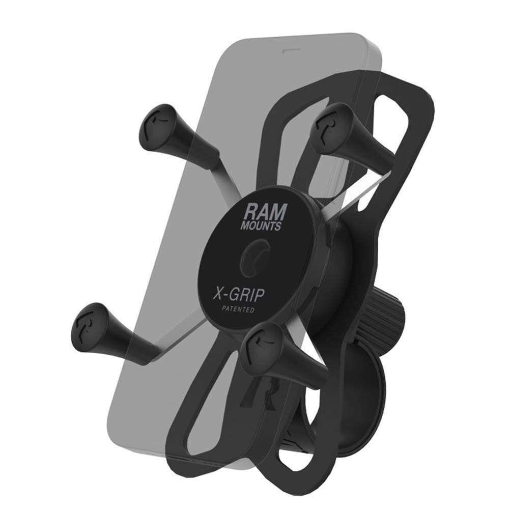 RAM Mount RAM® X-Grip® Phone Mount w/RAM® Tough-Strap™ Handlebar Base, made by RAM Mounting Systems - RAP-460-UN7U RAM Mount RAM® X-Grip® Phone Mount w/RAM® Tough-Strap™ Handlebar Base, made by RAM Mounting Systems - RAP-460-UN7U