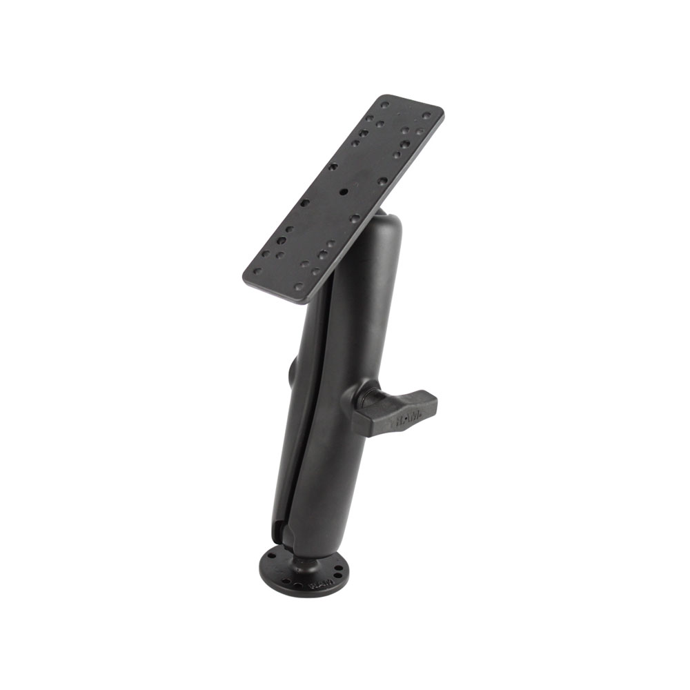 RAM Mount Marine Electronics Mount Long Arm Gimbal Bracket, made by RAM Mounting Systems - RAM-111U-D RAM Mount Marine Electronics Mount Long Arm Gimbal Bracket, made by RAM Mounting Systems - RAM-111U-D