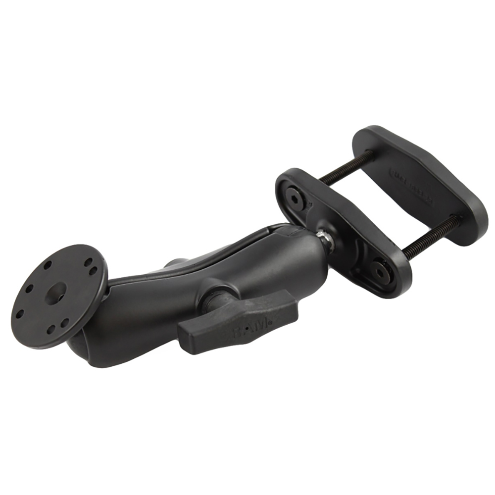 RAM Mount Square Post Clamp Mount f/Posts Up to 2.5" Wide, made by RAM Mounting Systems - RAM-101U-247-25 RAM Mount Square Post Clamp Mount f/Posts Up to 2.5" Wide, made by RAM Mounting Systems - RAM-101U-247-25