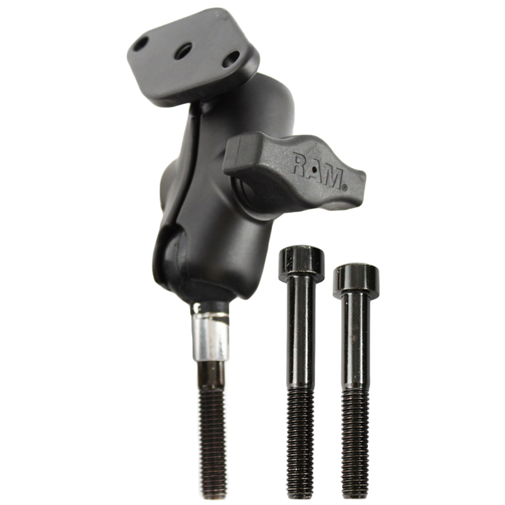 RAM Mount M8 Handlebar Short Base w/Diamond, made by RAM Mounting Systems - RAM-B-186U-A RAM Mount M8 Handlebar Short Base w/Diamond, made by RAM Mounting Systems - RAM-B-186U-A