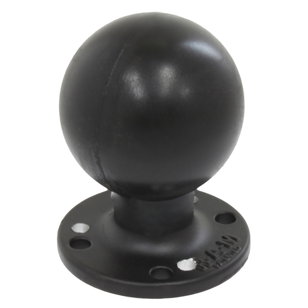 RAM Mount RAM® Round Plate w/Ball - 2.25" - D Size Ball - Hole Plate, made by RAM Mounting Systems - RAM-D-254-WD1U RAM Mount RAM® Round Plate w/Ball - 2.25" - D Size Ball - Hole Plate, made by RAM Mounting Systems - RAM-D-254-WD1U