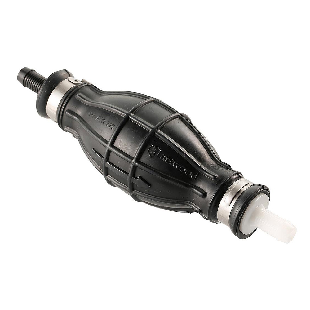 Attwood Primer Bulb - 3/8" Inner Diameter Hose, made by Attwood Marine - 93038LP7 Attwood Primer Bulb - 3/8" Inner Diameter Hose, made by Attwood Marine - 93038LP7