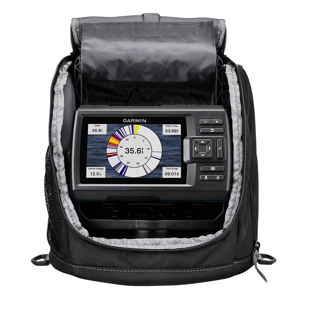 Garmin STRIKER™ Vivid 5cv Fishfinder Ice Fishing Bundle, made by Garmin - 010-02551-04 Garmin STRIKER™ Vivid 5cv Fishfinder Ice Fishing Bundle, made by Garmin - 010-02551-04