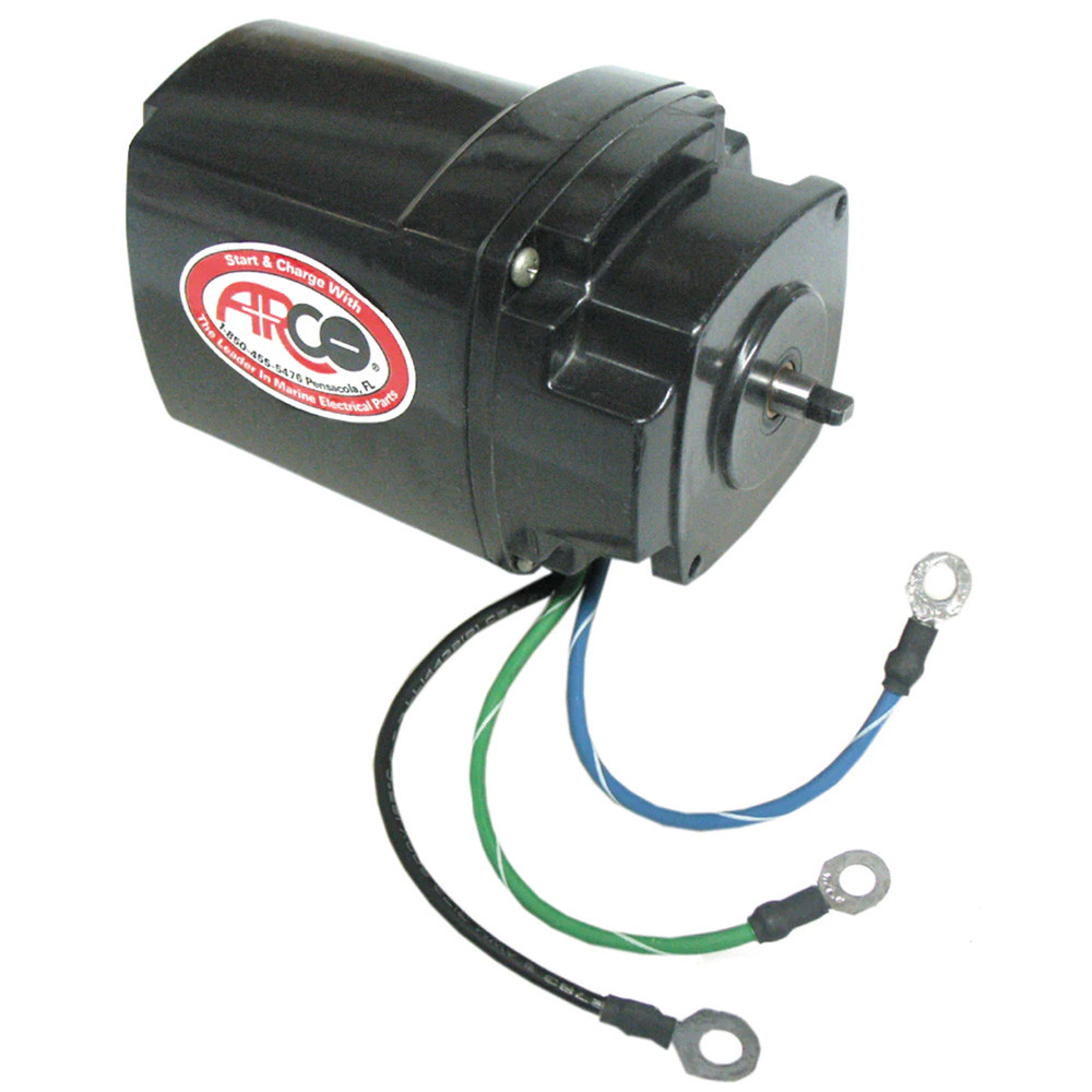 ARCO Marine Original Equipment Quality Replacement Tilt Trim Motor f/Mercruiser I/O & Mercury O/B w/Oildyne Pump, made by ARCO MARINE - 6218 ARCO Marine Original Equipment Quality Replacement Tilt Trim Motor f/Mercruiser I/O & Mercury O/B w/Oildyne Pump, made by ARCO MARINE - 6218