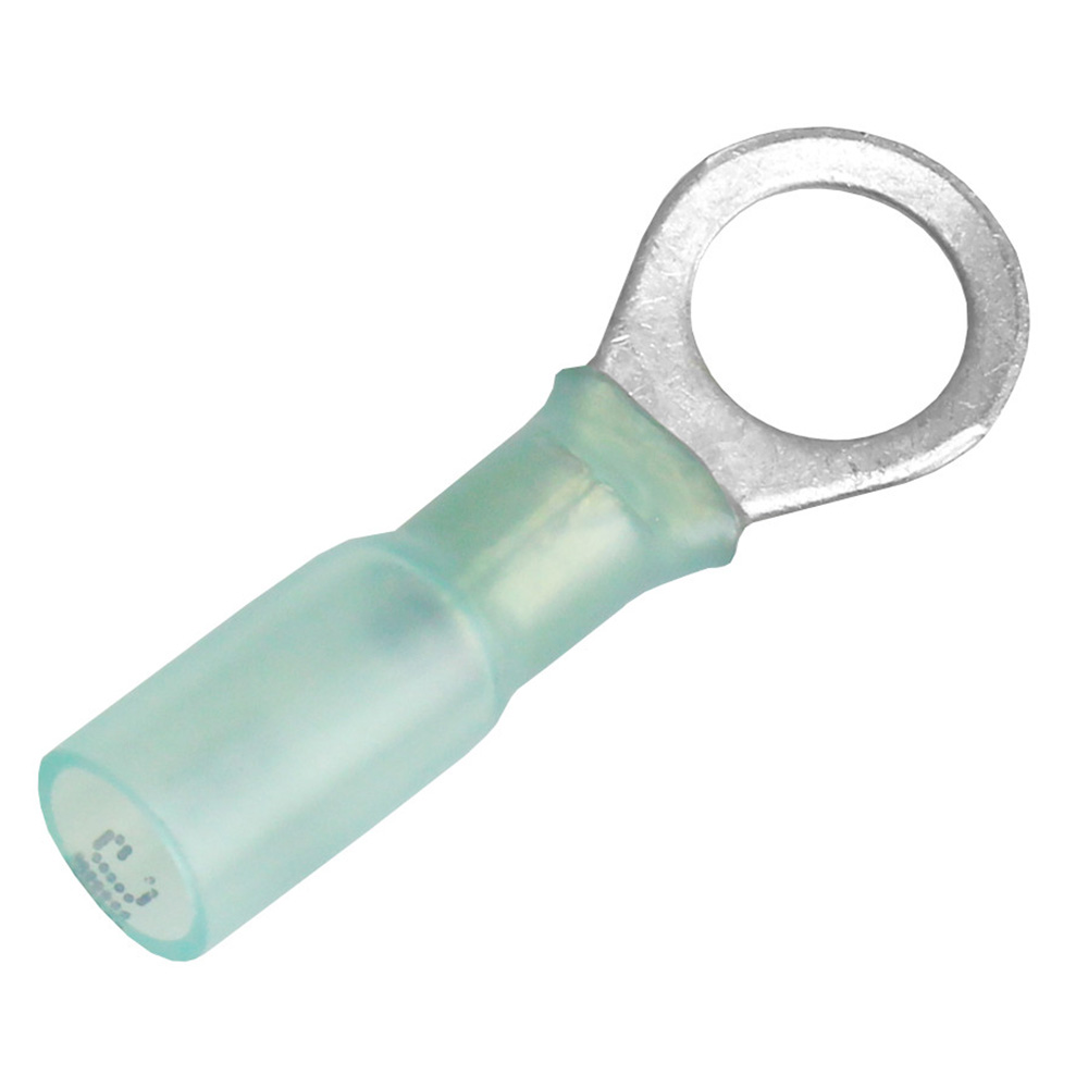 Pacer 16-14 AWG Heat Shrink Ring Terminal - 5/16" Stud Size - 3 Pack, made by Pacer Group - TE14-56R-3 Pacer 16-14 AWG Heat Shrink Ring Terminal - 5/16" Stud Size - 3 Pack, made by Pacer Group - TE14-56R-3