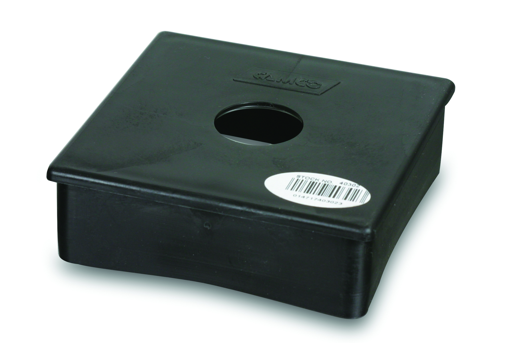4' X 4' BUMPER CAP BLACK, made by Camco - 40302