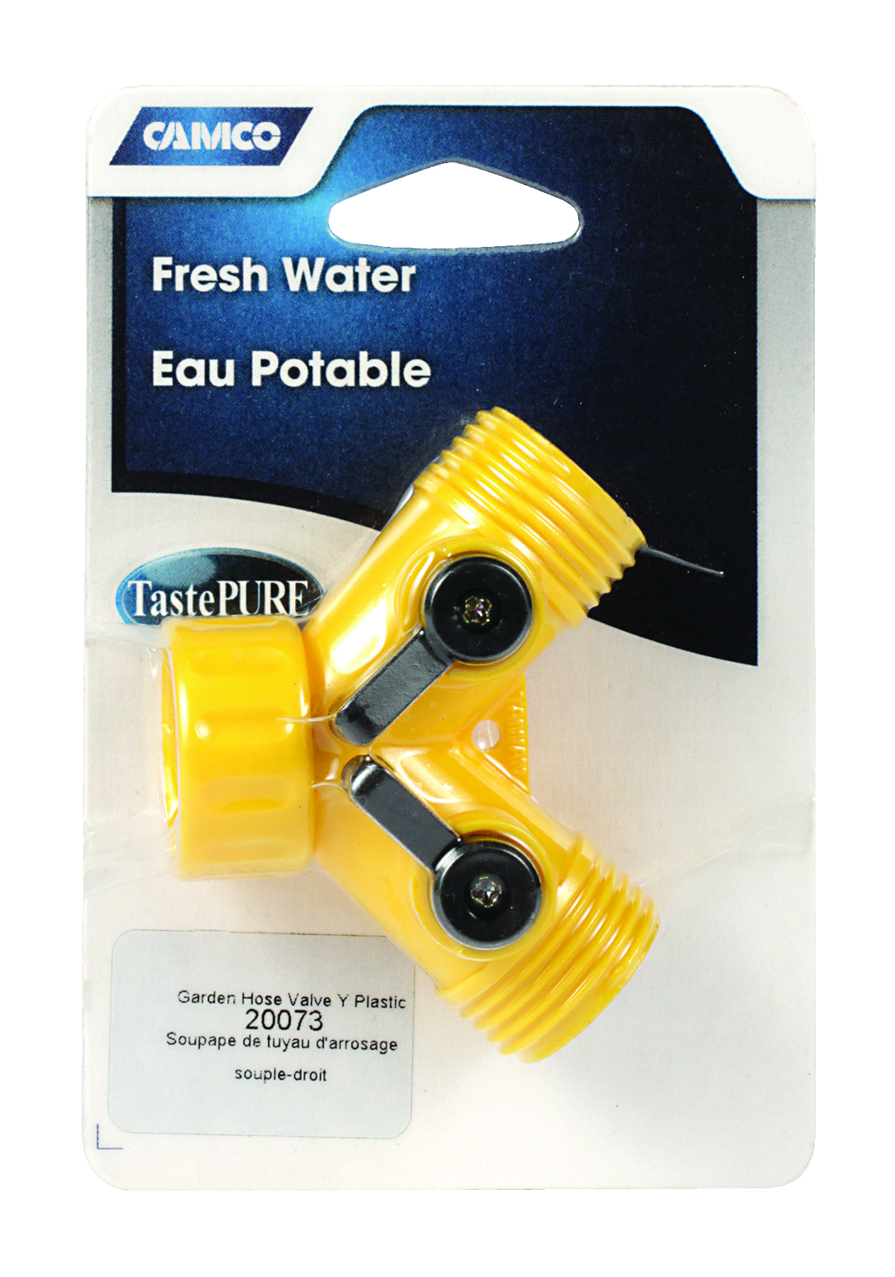 GARDEN HOSE VALVE Y PLAST, made by Camco - 20073