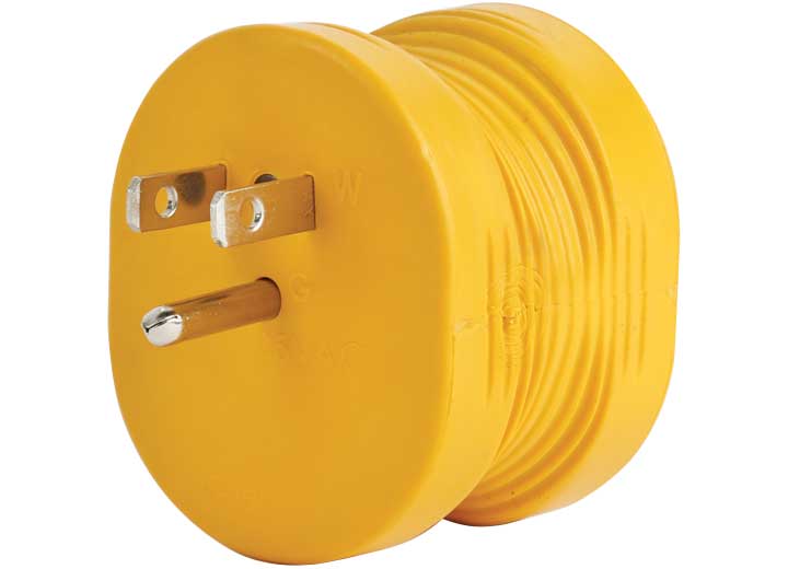 Camco 55222 Power Grip Electrical Adapter - 15 Amp Male to 30 Amp Female Camco 55222 Power Grip Electrical Adapter - 15 Amp Male to 30 Amp Female