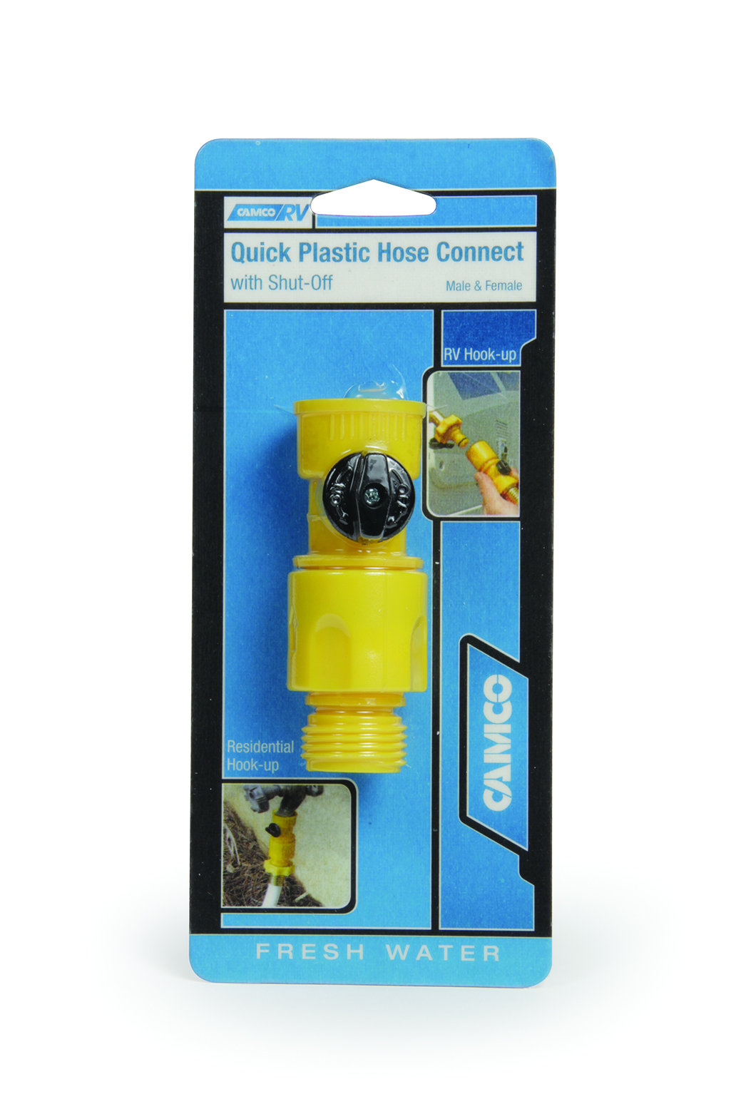 QUICK PLAS HOSE CONNECT, made by Camco - 20103
