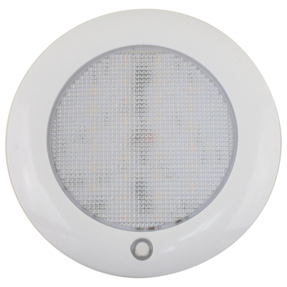 Scandvik Slim 5" Dome Light - Warm White/Red - 10-30V, made by Scandvik - 41462P Scandvik Slim 5" Dome Light - Warm White/Red - 10-30V, made by Scandvik - 41462P