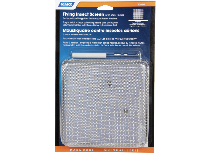 Flying Insect Screenwh400 Sub 6 Gal Flushmount Blister, made by Camco - 42151 Flying Insect Screenwh400 Sub 6 Gal Flushmount Blister, made by Camco - 42151