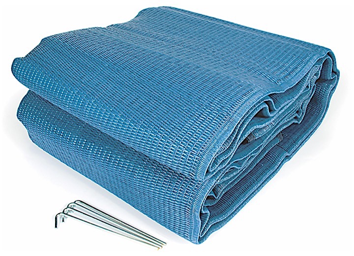 Awning Leisure Mat 9ft X 12ft Blue, made by Camco - 42821 Awning Leisure Mat 9ft X 12ft Blue, made by Camco - 42821