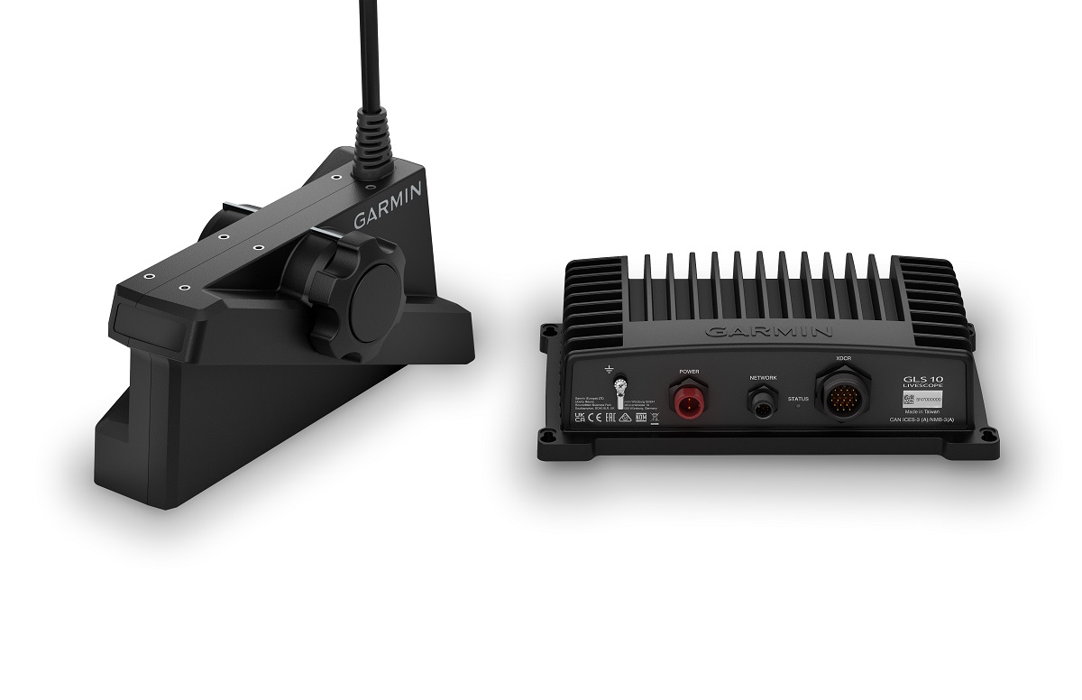 Garmin LiveScope™ XR System w/GLS 10™ & LVS62 Transducer, made by Garmin - 010-02719-00 Garmin LiveScope™ XR System w/GLS 10™ & LVS62 Transducer, made by Garmin - 010-02719-00