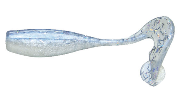 Garland 2.5' Stroller 12bg Blue Ice, made by Gene Larew Baits - BGSR336-12