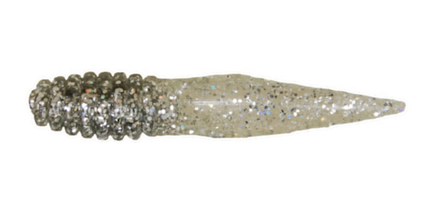 Garland 2" Slab Slayer Dbl Silrnbw, made by Gene Larew Baits - BG2SS153