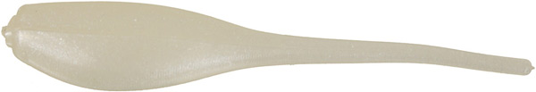 Garland 2" Baby Shad 18bg Pearl Wht, made by Gene Larew Baits - BGBS65-18