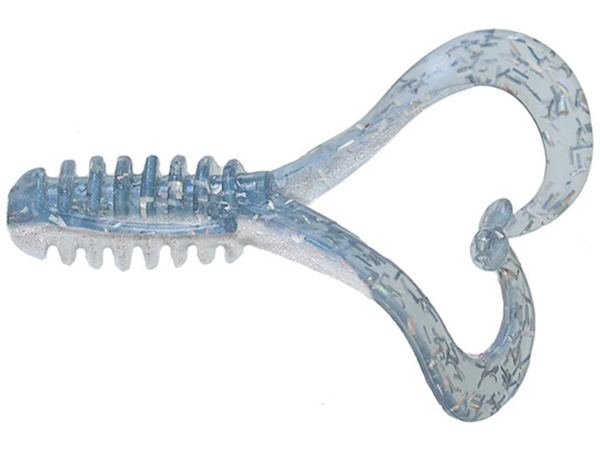 Garland Pile Diver 2.5" Blue Ice, made by Gene Larew Baits - BGDV336-10