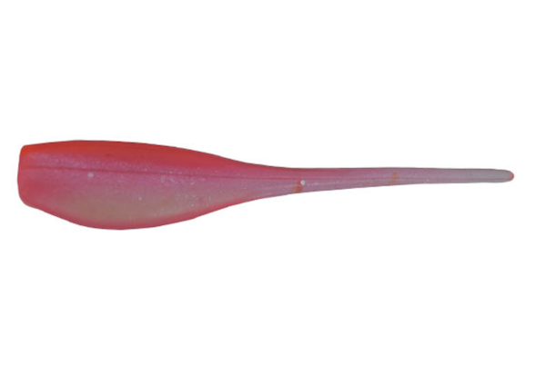Garland 2" Baby Shad Neon Prism, made by Gene Larew Baits - BGBS379-18