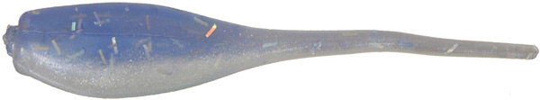 Garland 2" Baby Shad 18bg Blue Ice, made by Gene Larew Baits - BGBS336-18