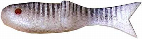 Crem 21/2" Lit'l Fishie 25/pk-wht, made by Creme Baits - 2091-25