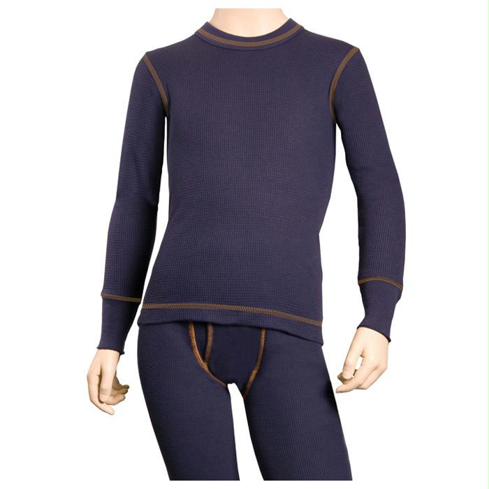 Waffle Boys L/S Blue Md, made by Watson's -