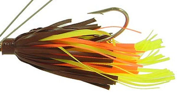 Hildebrandt Snagless Sally 1/2 Gold/crawfi, made by Hildebrandt Baits - 4.5SSG-CRA