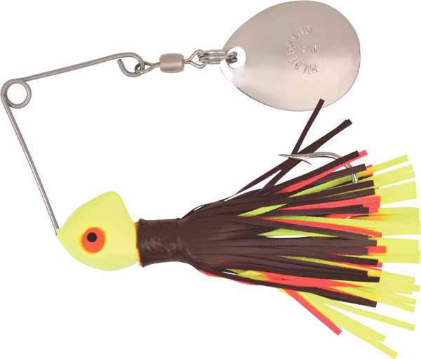 Hildebrandt Spin Dandy 1/8 Cht/crawdad, made by Hildebrandt Baits - 0DANC-CRA