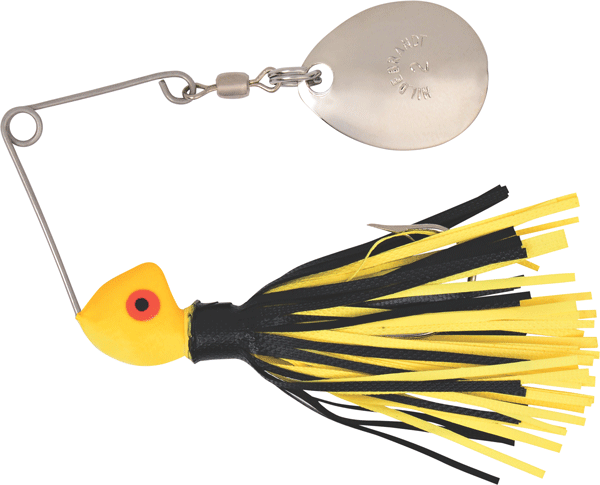Hildebrandt Spin Dandy 1/8 Yel/blk & Yel, made by Hildebrandt Baits - 0DANY-BLYL