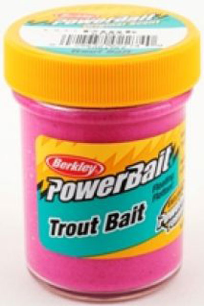 Berk Trout Bait Pink Jar, made by Berkley - BTBP2 Berk Trout Bait Pink Jar, made by Berkley - BTBP2