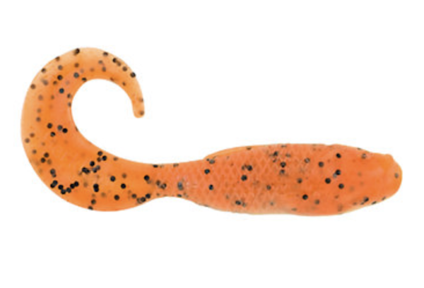 Berk Gulp! Swim Mullet 4" Org Tiger, made by Berkley - 1509665