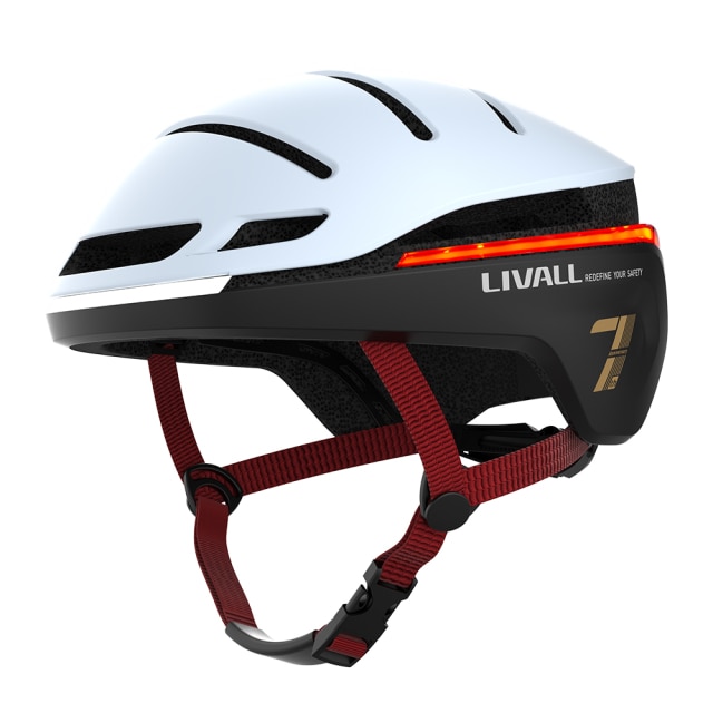 Livall EVO21 Smart Helmet 54-58cm Medium/Snow White, made by Livall - Livall EVO21 Smart Helmet 54-58cm Medium/Snow White, made by Livall -