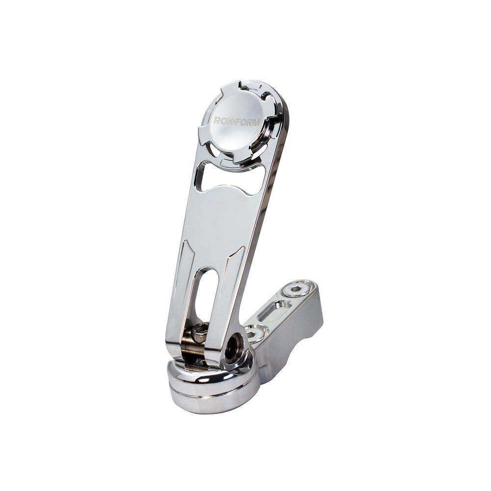 Rokform Motorcycle Perch Mount Polished Aluminum, made by Rokform - Rokform Motorcycle Perch Mount Polished Aluminum, made by Rokform -