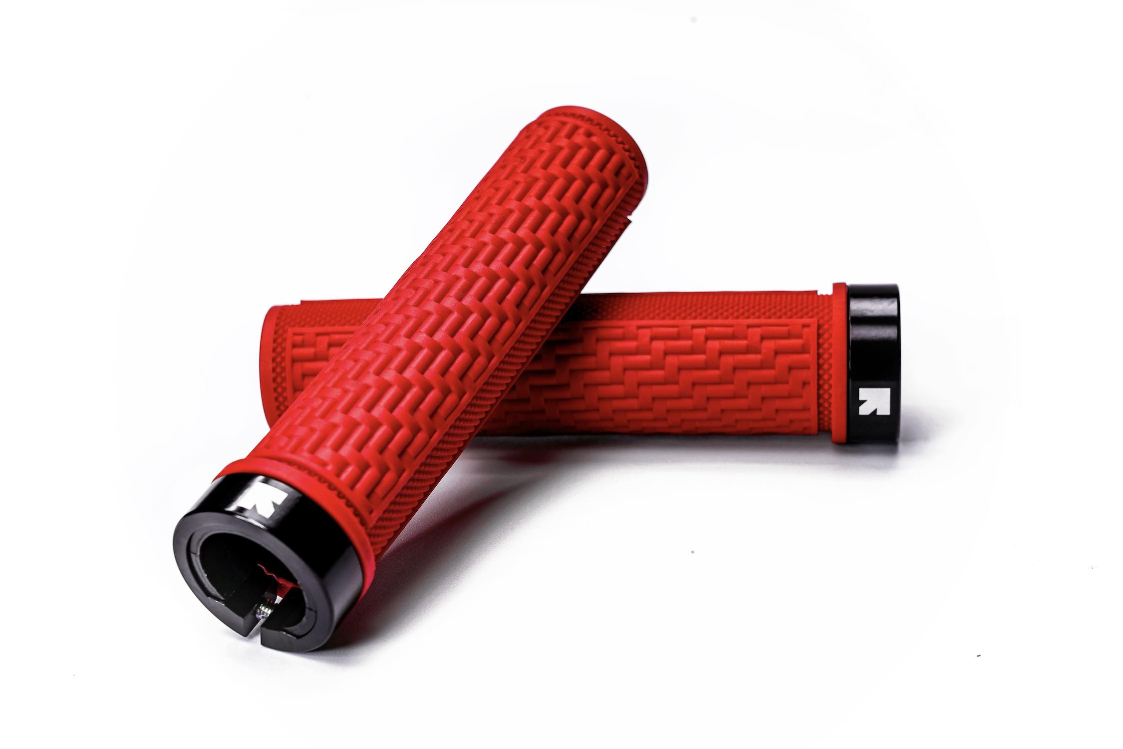 Hi Line GR1 Performance Grips Red, made by Hi Line Components - Hi Line GR1 Performance Grips Red, made by Hi Line Components -
