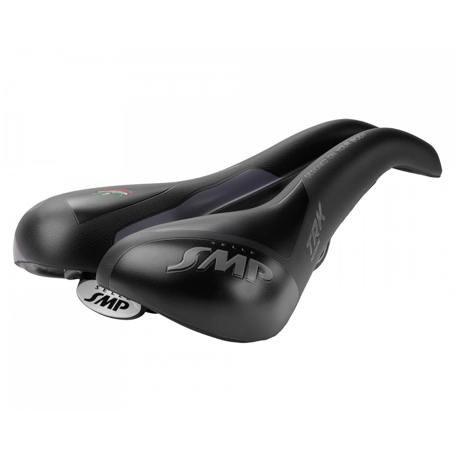 Selle SMP TRK Medium Saddle Black, made by Selle SMP - Selle SMP TRK Medium Saddle Black, made by Selle SMP -