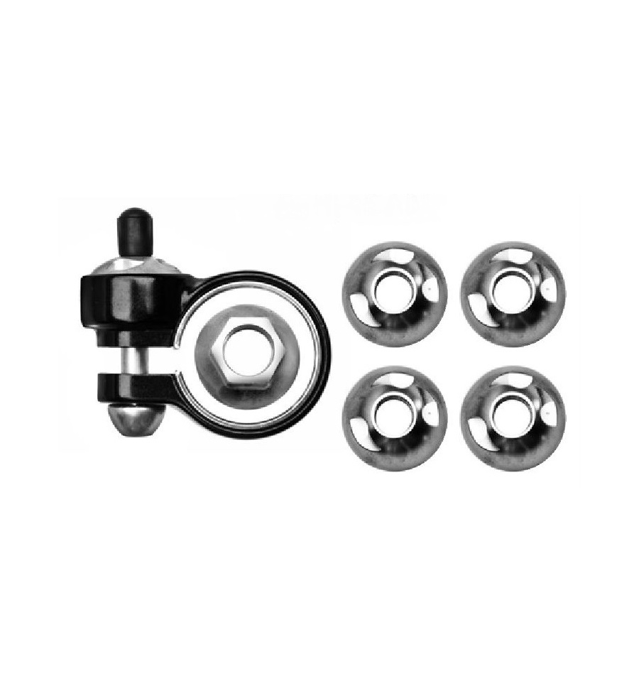 Pinhead Solid Axle 3-Pack: Locks For Wheels And Seatpost, made by Pinhead - Pinhead Solid Axle 3-Pack: Locks For Wheels And Seatpost, made by Pinhead -