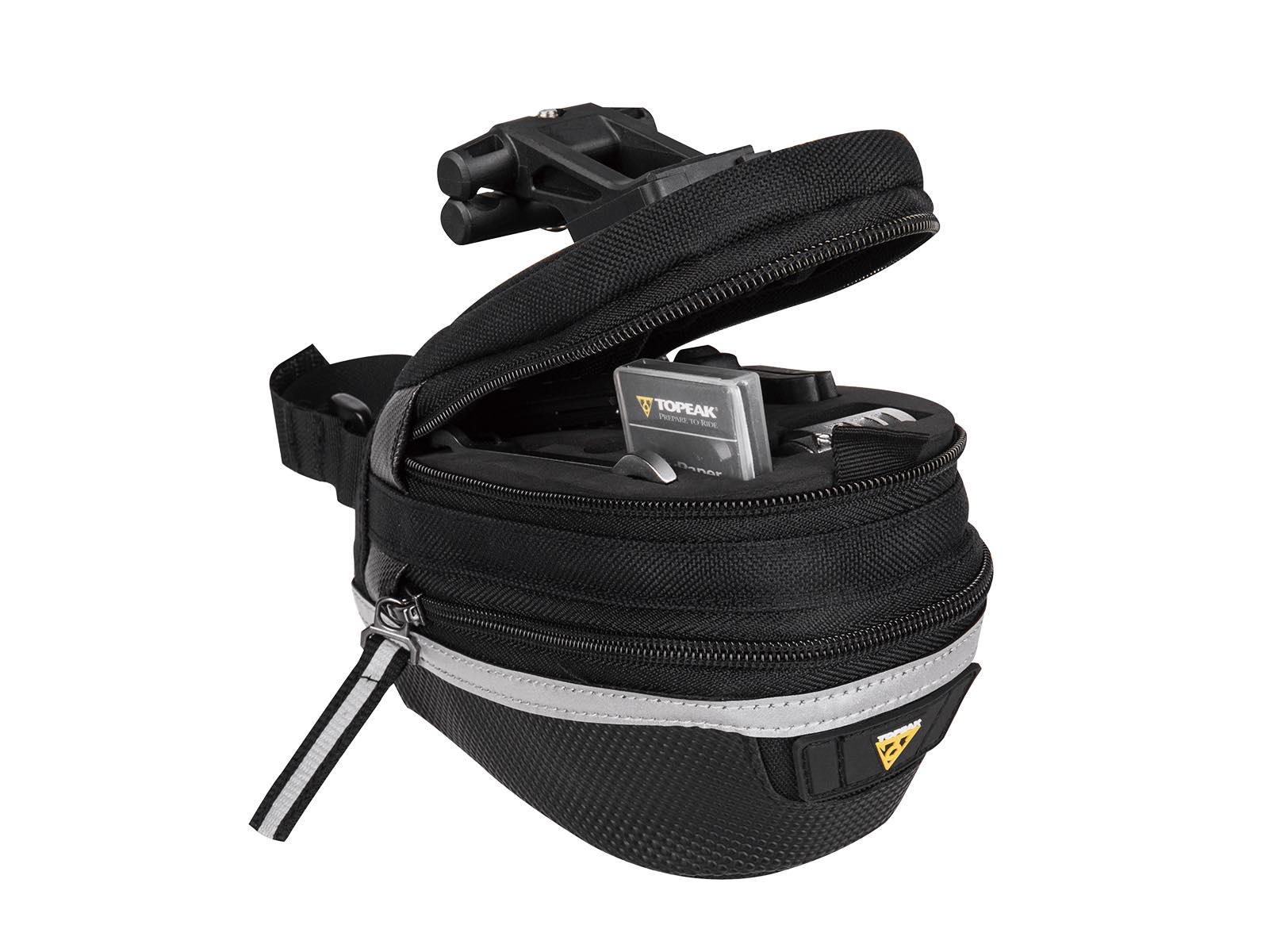 Topeak Survival Tool Wedge Pack II, made by TOPEAK - Topeak Survival Tool Wedge Pack II, made by TOPEAK -