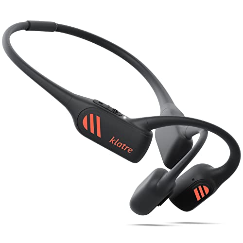 klatre LS1 Bone Conduction Headphones Sunrise (Black/Red), made by klatre - klatre LS1 Bone Conduction Headphones Sunrise (Black/Red), made by klatre -