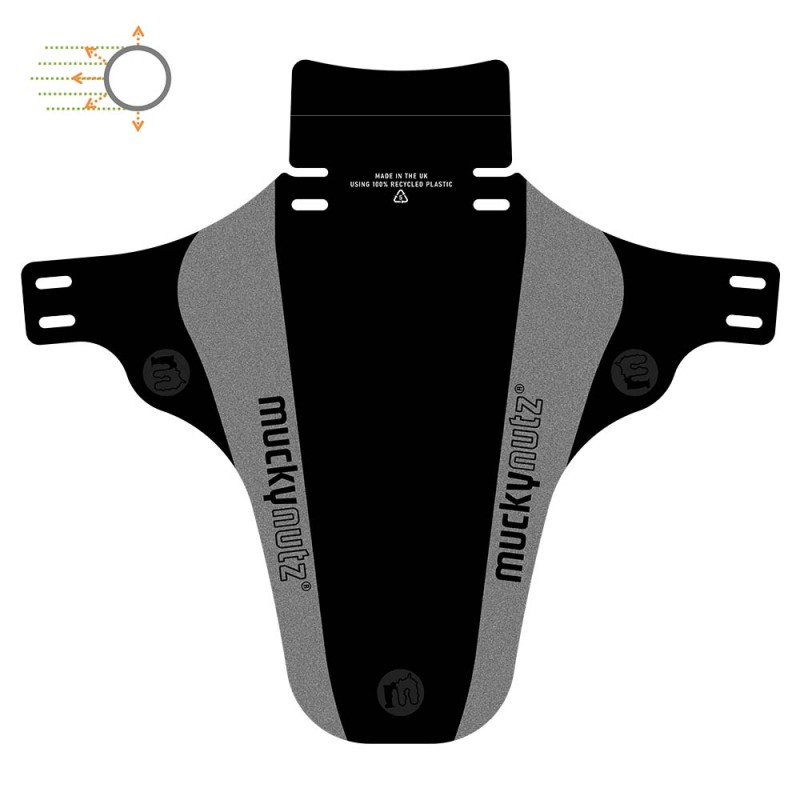 Mucky Nutz Face Fender Reflective, made by Mucky Nutz - Mucky Nutz Face Fender Reflective, made by Mucky Nutz -